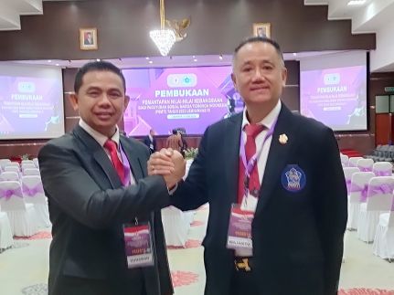 Wilianto Tanta Kembali Terpilih Aklamasi, Ketua PSMTI Mandau Gunawan Sampaikan Selamat