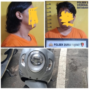 Emak-emak Warga BTN Fajar Indah Tanjung Palas Digaruk Polisi, Ternyata Ia Penadah!