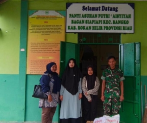 Jumat Berkah, Kodim 0321Rohil Berbagi Kebahagiaan Bersama Anak Panti Asuhan Aisyiyah
