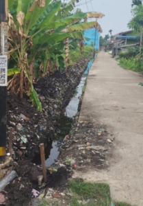 Diduga Proyek Siluman, Lurah Tak Tahu Pengerjaan Parit di RT 017 Jayamukti Dumai