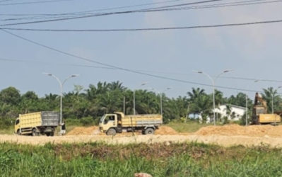 Tanah Urug Ilegal Ilegal di Dumai Ramai Disorot Media dan Publik 