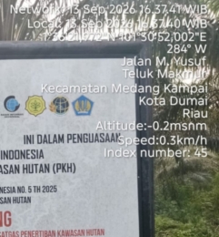 Diduga, Oknum Pengusaha Sawit di Dumai Kuasai Kebun Sitaan Satgas PKH 
