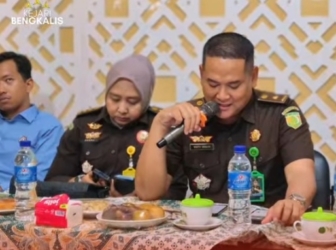 Kejari Bengkalis Gelar Penkum di Desa Bantan Tua, Dihadiri Kasi Datun dan Intel 