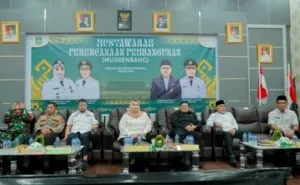 Bupati Kasmarni Buka Musrenbang Kecamatan Mandau, Tekankan Usulan Pembangunan Harus Prioritas dan Realistis
