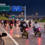 Balapan Liar di Pintu Tol Pekanbaru-Bangkinang, Warga Diingatkan Hati-hati 