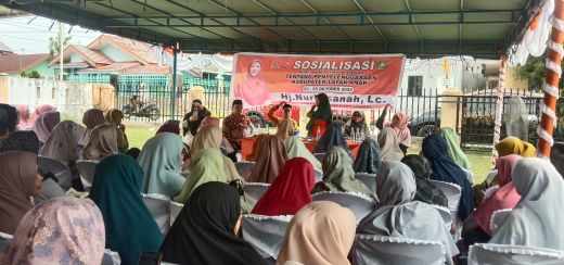 Nurhasanah, Lc Sosialisasikan Ranperda tentang Penyelenggaraan Kabupaten Layak Anak