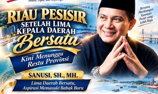Riau Pesisir Setelah Lima Kepala Daerah Bersatu: Kini Menunggu Restu Provinsi