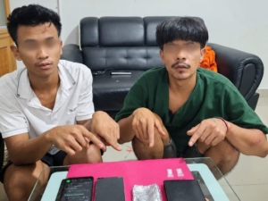 Polsek Mandau Amankan Dua Pria Diduga Terlibat Penyalahgunaan Sabu di Sebangar