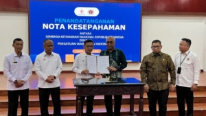 PWI – Lemhannas Teken MoU Jaga Ketahanan Nasional
