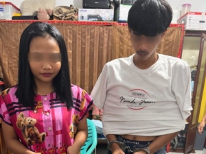 Polsek Mandau Tangkap Dua Orang di Hotel Gundaling II, 10 Paket Sabu Diamankan