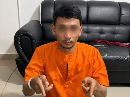 Polsek Mandau Amankan Pria 25 Tahun Terkait Dugaan Penyalahgunaan Sabu