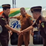 Kajari Bengkalis Ade Indrawan SH MH Sambut Rombongan Kejati Riau, Kunker di Kota Terubuk