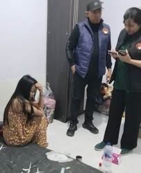 Cewek di Dian Salon Baganbesar Pasrah Didatangi Kompol Abdul Rahman, Empat Positif Narkoba 