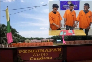 Kapolsek Sungai Sembilan Iptu Apriadi Gerebek Wisma Cendana, Tiga Pengedar Terciduk 