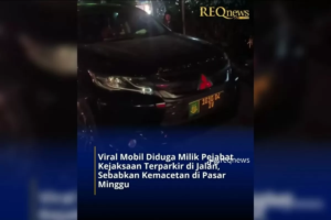 Mitsubishi Pajero Sport di Pasar Minggu yang Viral, Bukan Milik Kejari Bengkalis