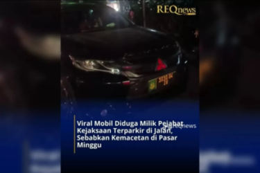 Mitsubishi Pajero Sport di Pasar Minggu yang Viral, Bukan Milik Kejari Bengkalis