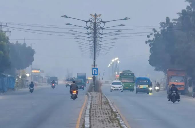 Kabut Asap Makin Parah, Siswa Pekanbaru Terpaksa Belajar di Rumah