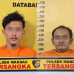 Polsek Mandau Ringkus Dua Pria, 30 Paket Sabu Disita di Sebangar